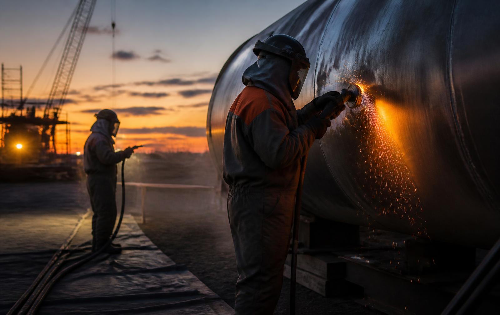 Industrial Painting & Sandblasting services by AME Energy